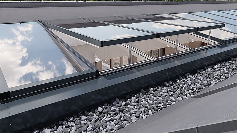 Toit modulaire en verre MS78 | insights by LAMILUX