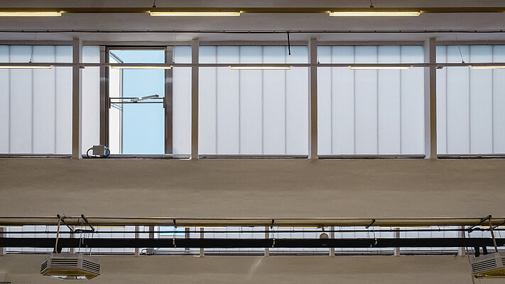 Lanterneau continu – mur / rénovation