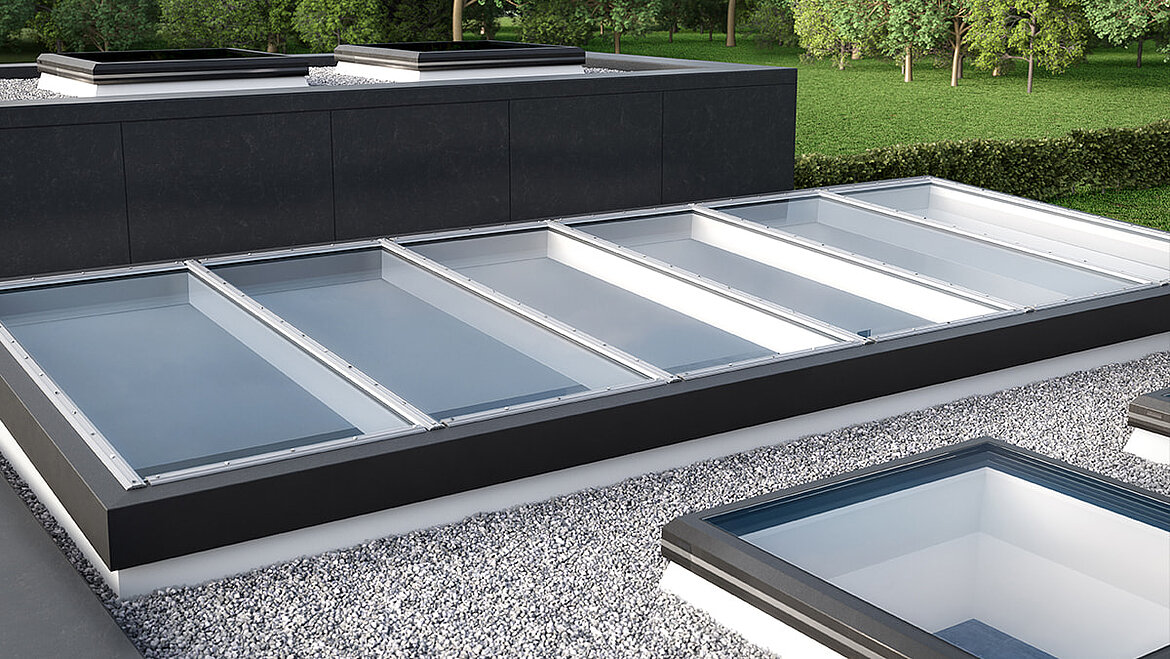 Toit en verre Résistance au feu